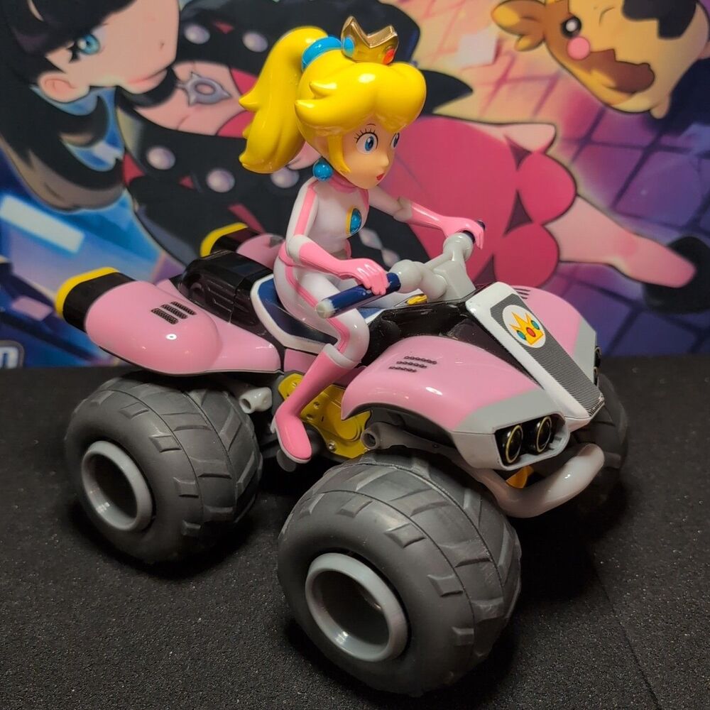 Mario Kart 8 Quad Princess Peach Carrera RC2.4 GHz NO Remote Control ATVUntested